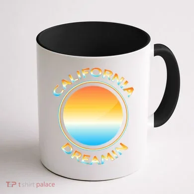 California Dreamin Coffee Mug back