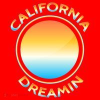 California Dreamin Santa Hat thumb 1