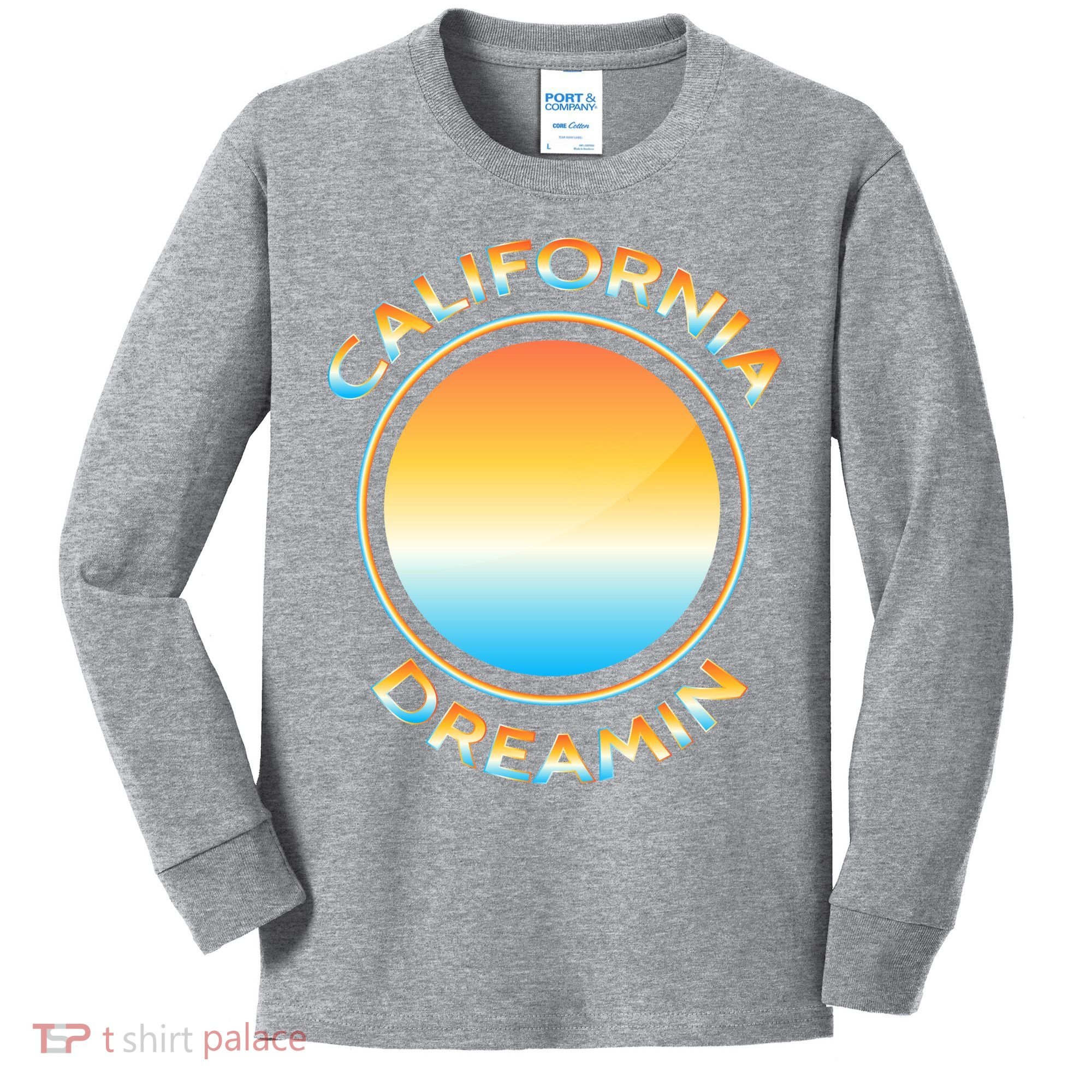 California Dreamin Kids Long Sleeve Shirt