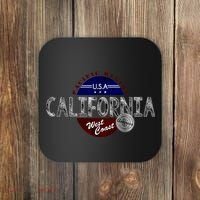 California Land of the Free Logo Coaster thumb 0