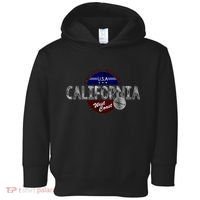 California Land of the Free Logo Toddler Hoodie thumb 0