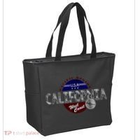 California Land of the Free Logo Tote Bag thumb 2