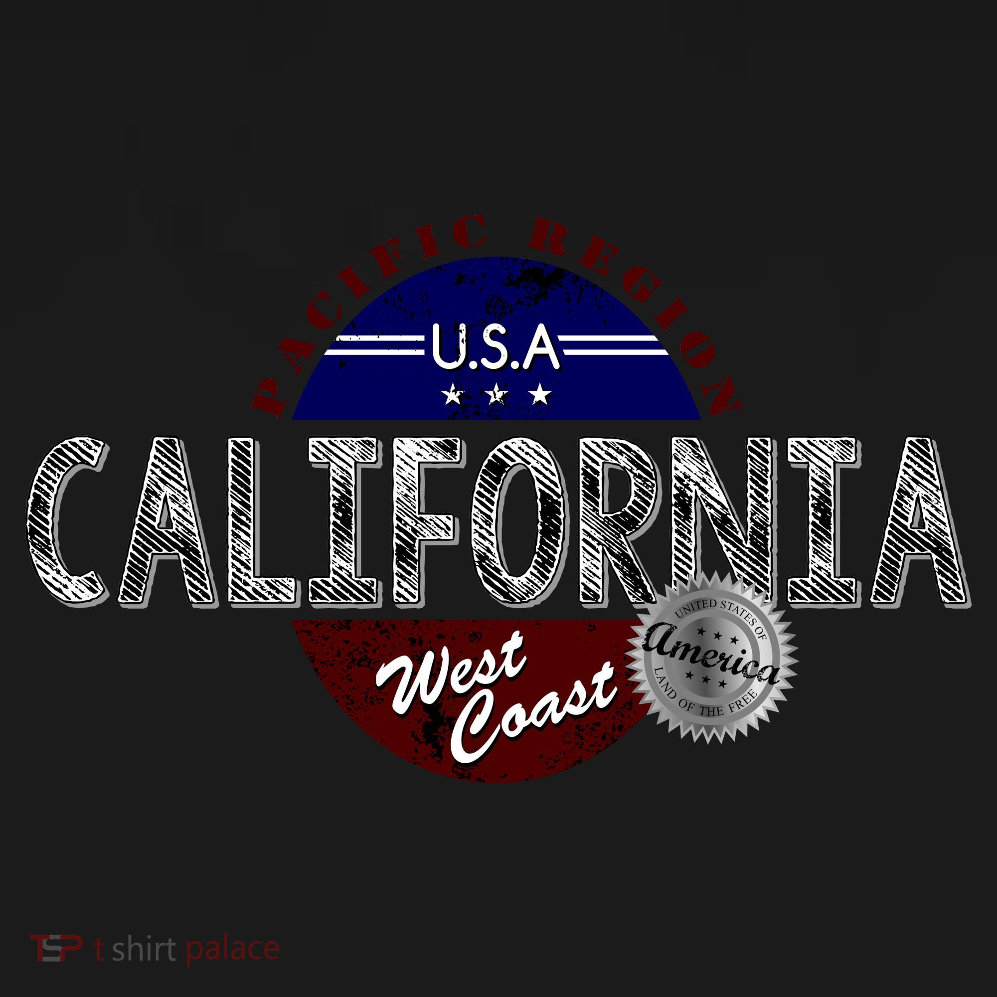 California Land of the Free Logo Tote Bag