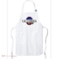 California Land of the Free Logo Apron thumb 0