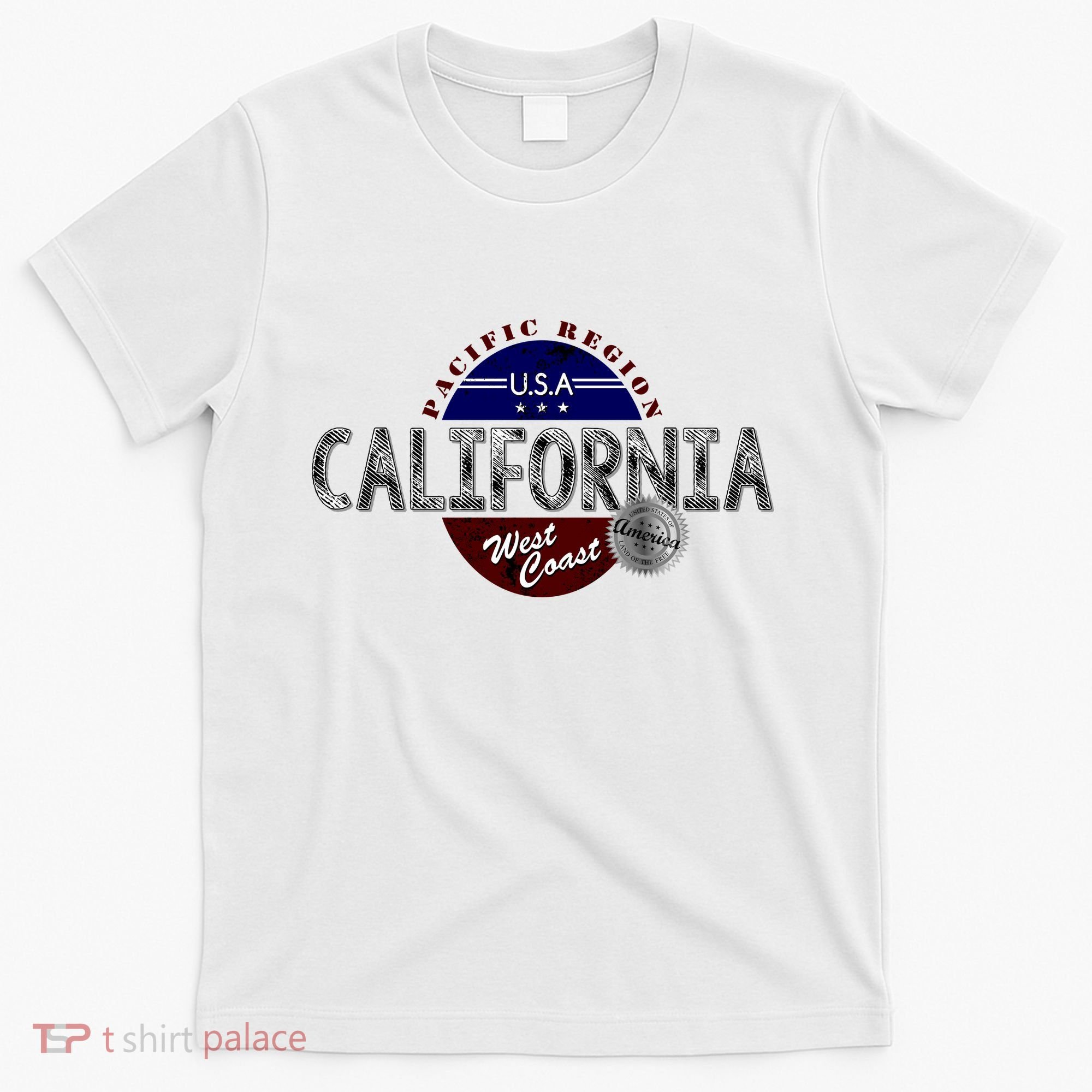 California Land of the Free Logo T-Shirt