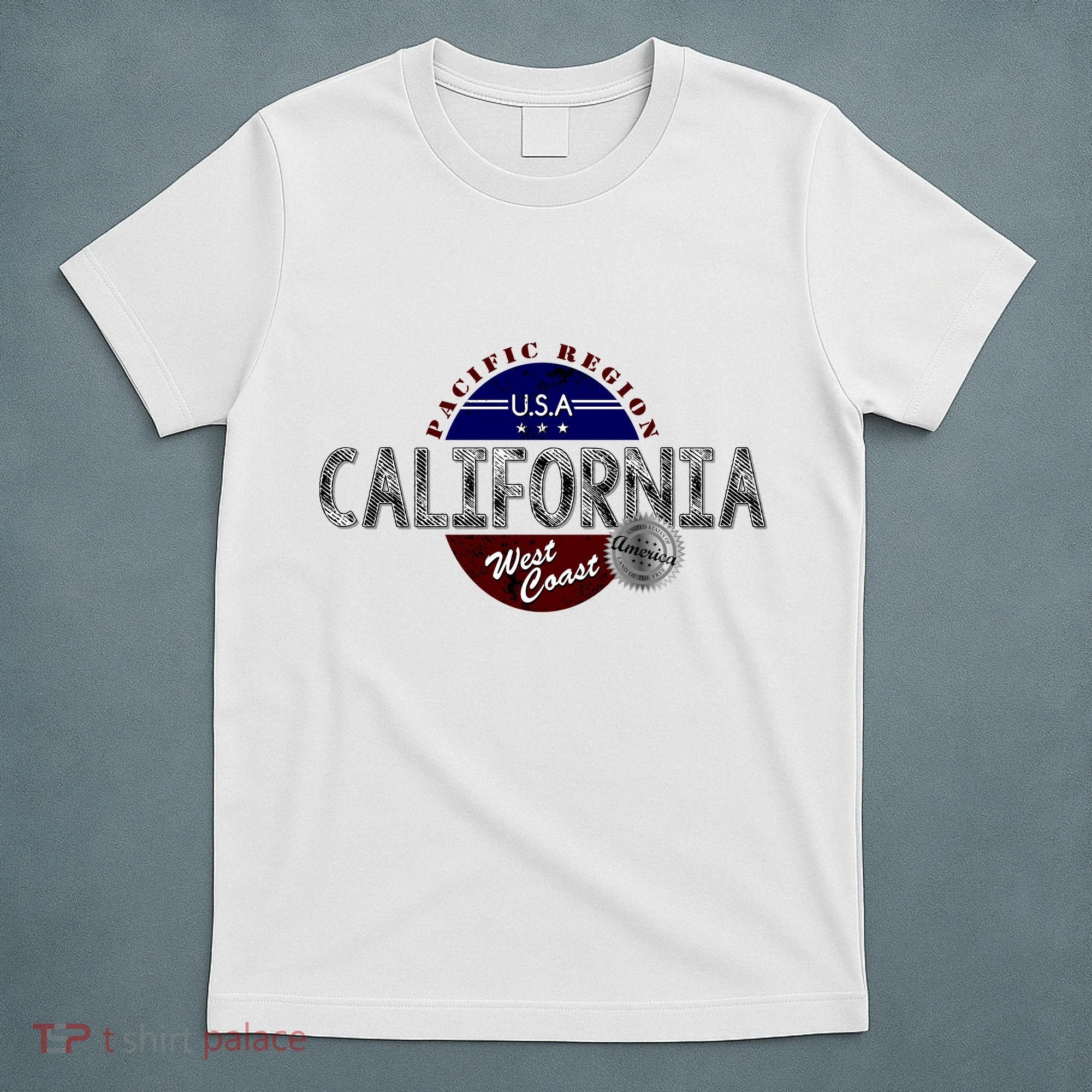 California Land of the Free Logo T-Shirt