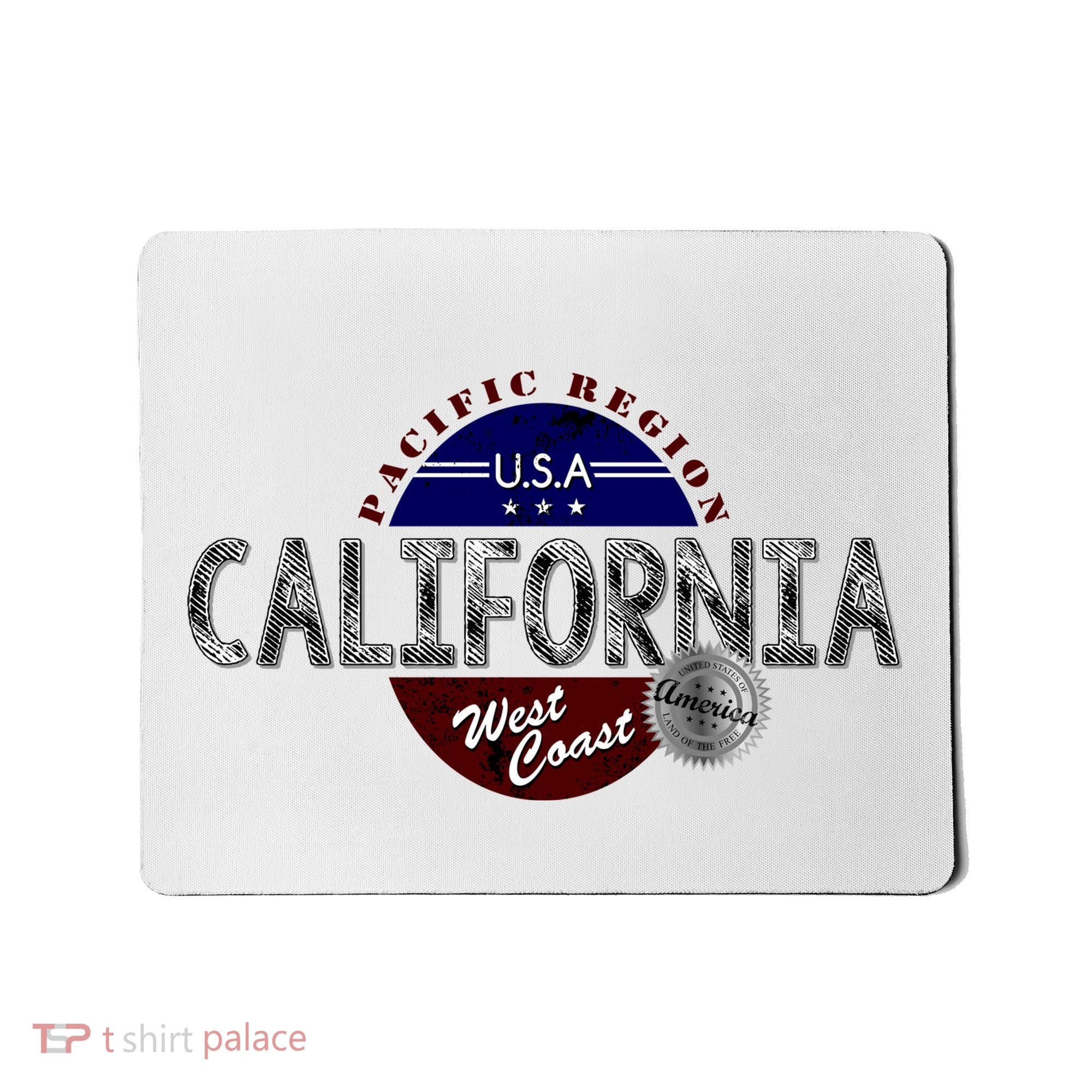 California Land of the Free Logo Mousepad