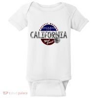 California Land of the Free Logo Baby Bodysuit thumb 0