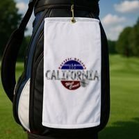 California Land of the Free Logo Golf Towel thumb 2