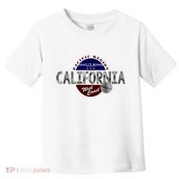 California Land of the Free Logo Toddler T-Shirt thumb 0