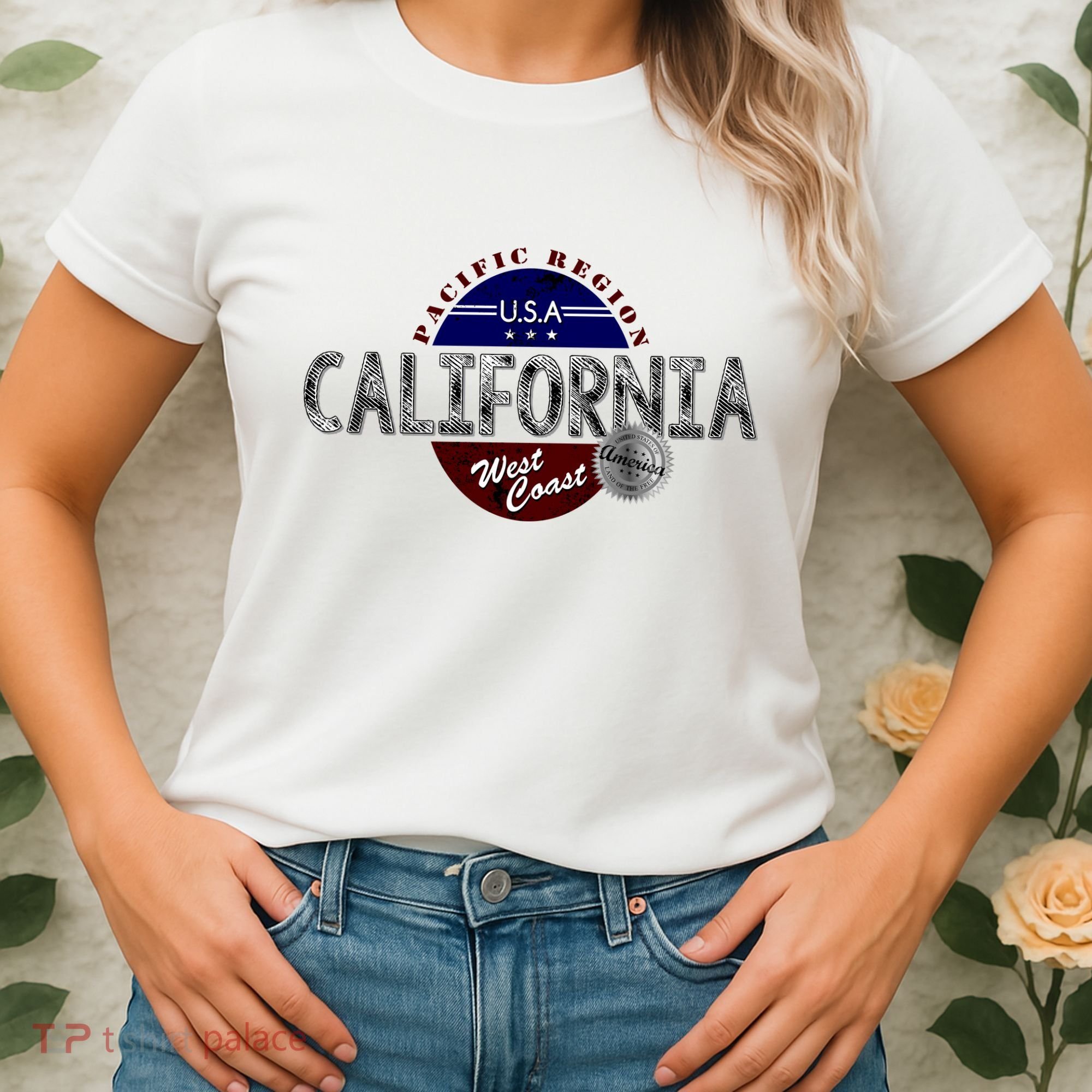 California Land of the Free Logo Women's T-Shirt