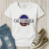 California Land of the Free Logo Women's T-Shirt thumb 3