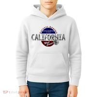 California Land of the Free Logo Kids Hoodie thumb 4