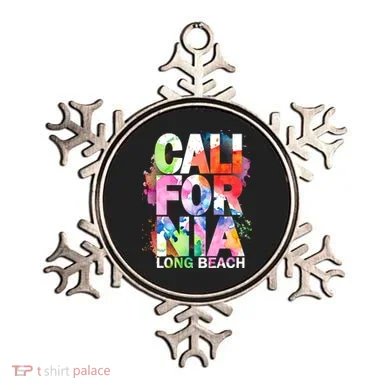California Long Beach Ornament
