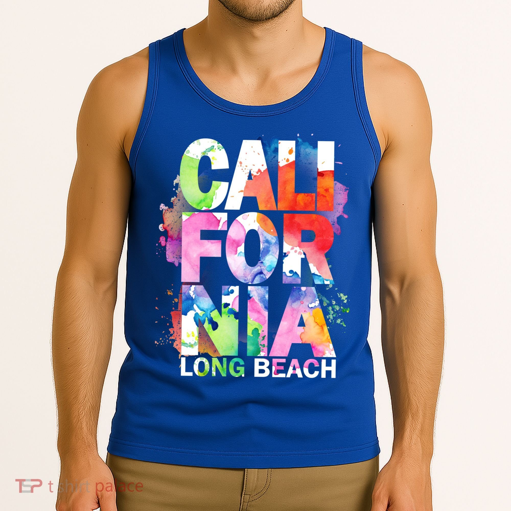 California Long Beach Tank Top