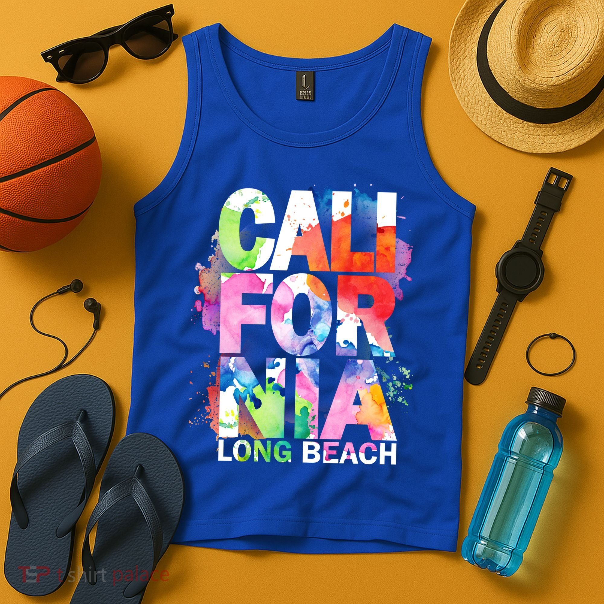 California Long Beach Tank Top