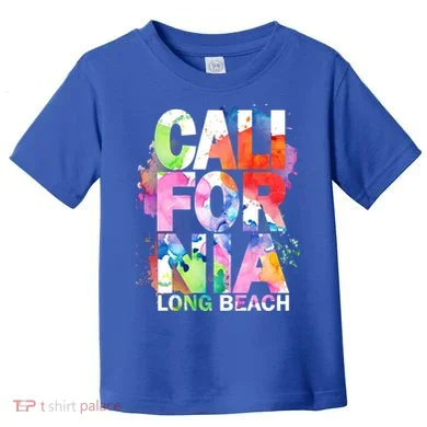 California Long Beach Toddler T-Shirt