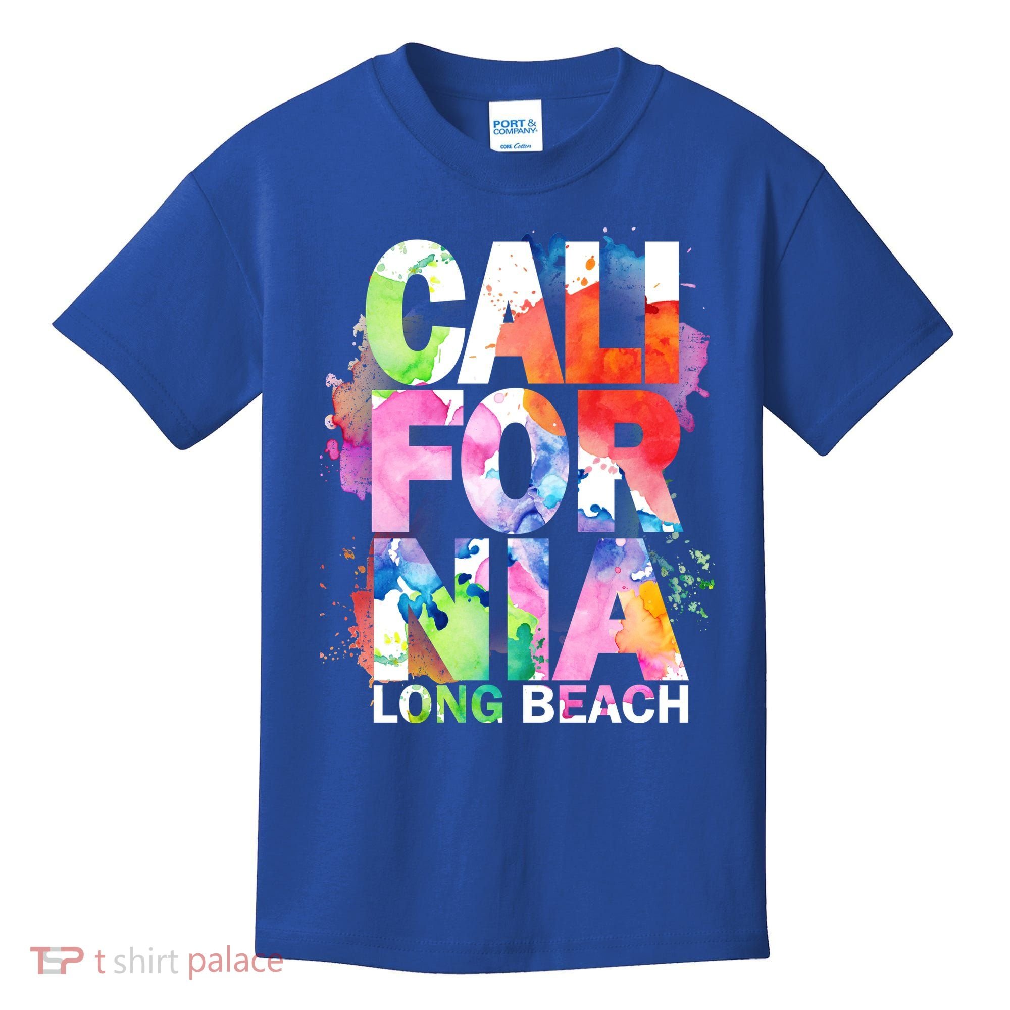 California Long Beach Kids T-Shirt