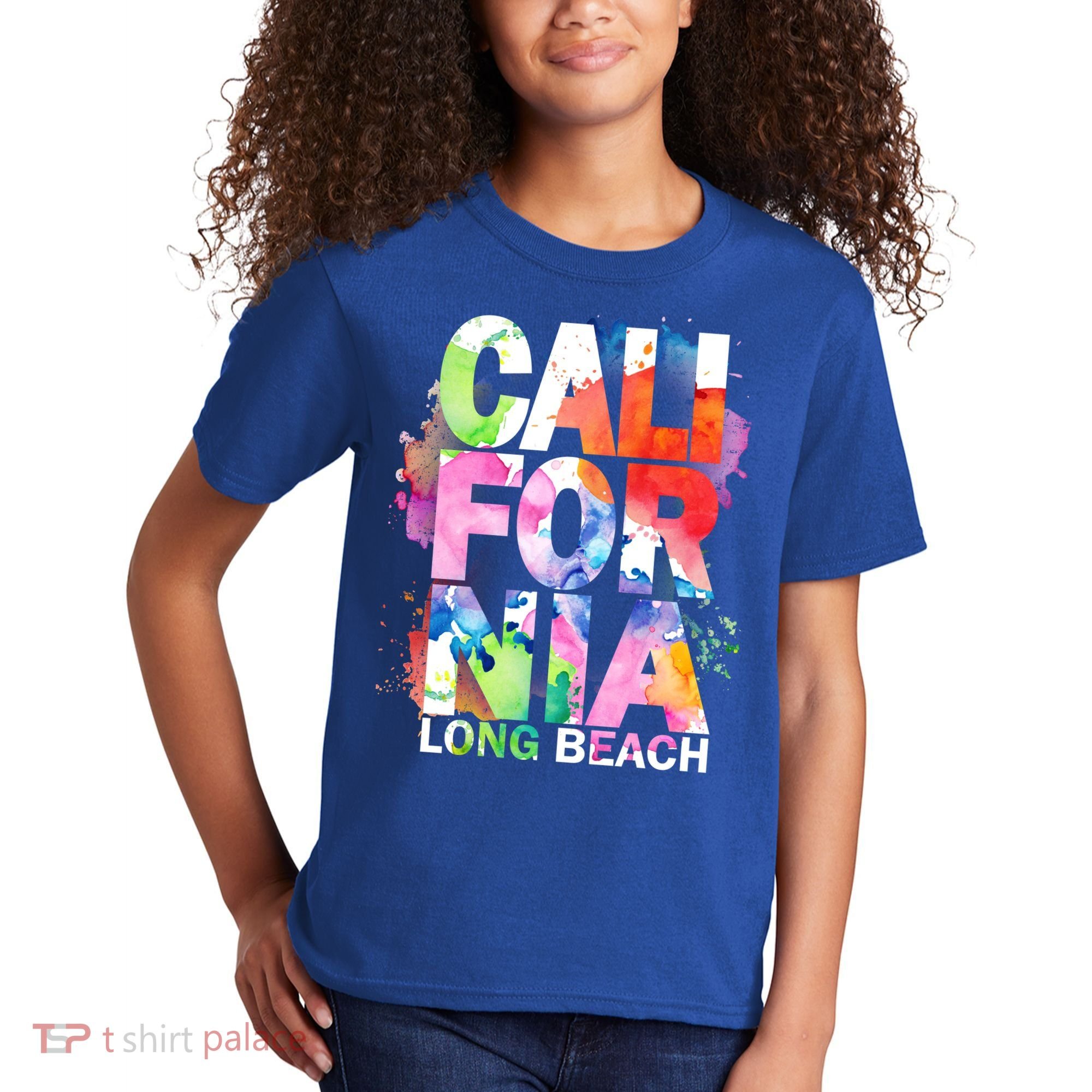 California Long Beach Kids T-Shirt