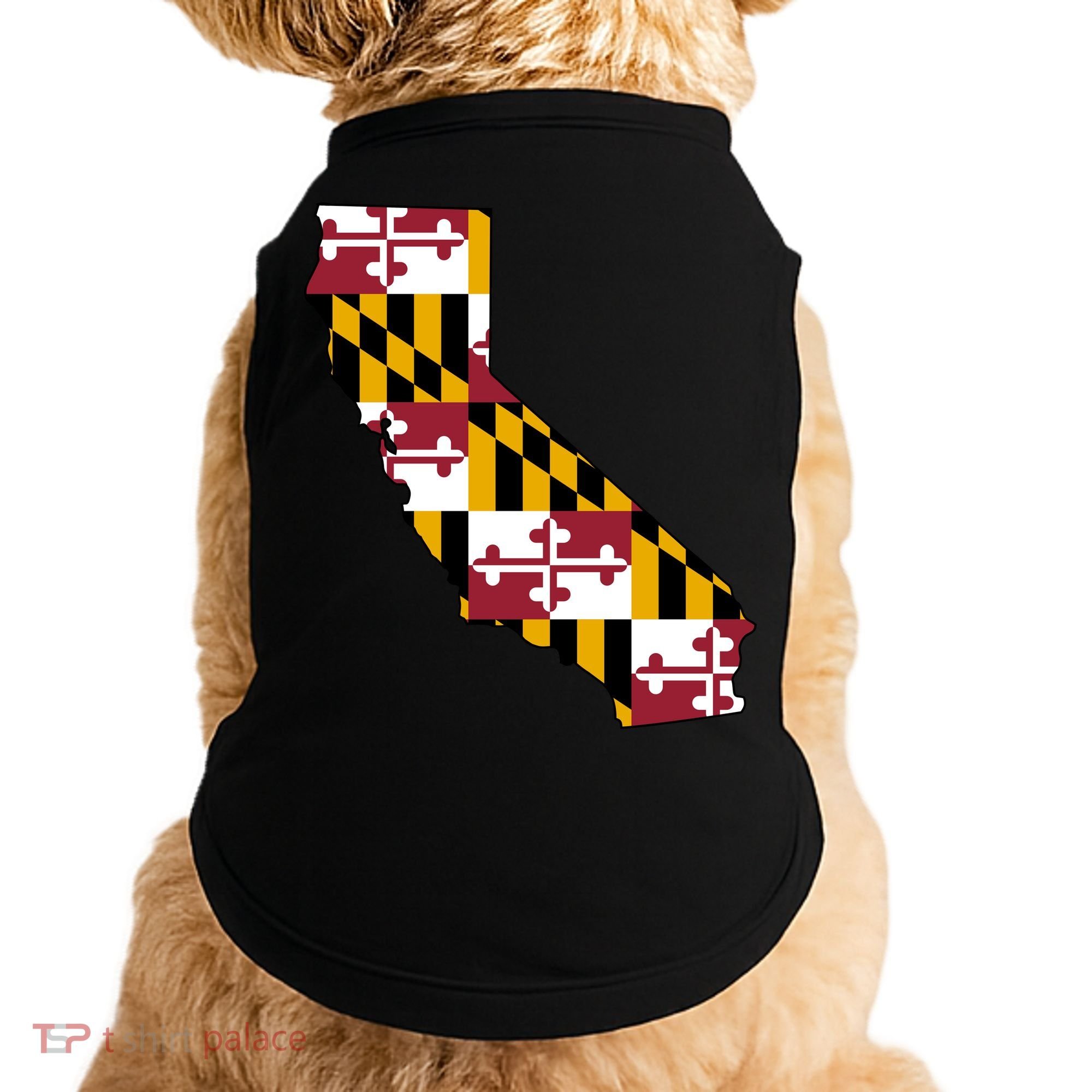 California Maryland Flag Doggie Tank