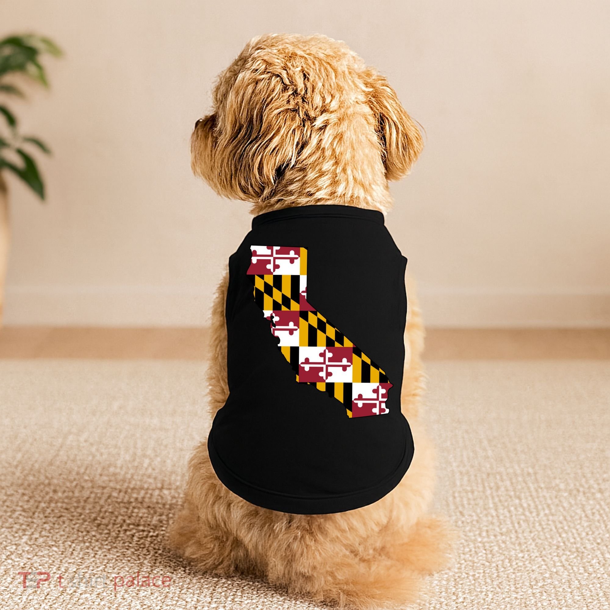 California Maryland Flag Doggie Tank