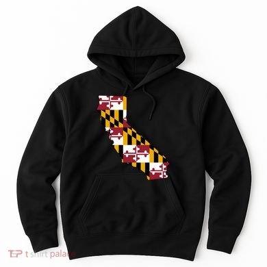 California Maryland Flag Hoodie