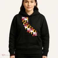 California Maryland Flag Hoodie thumb 5