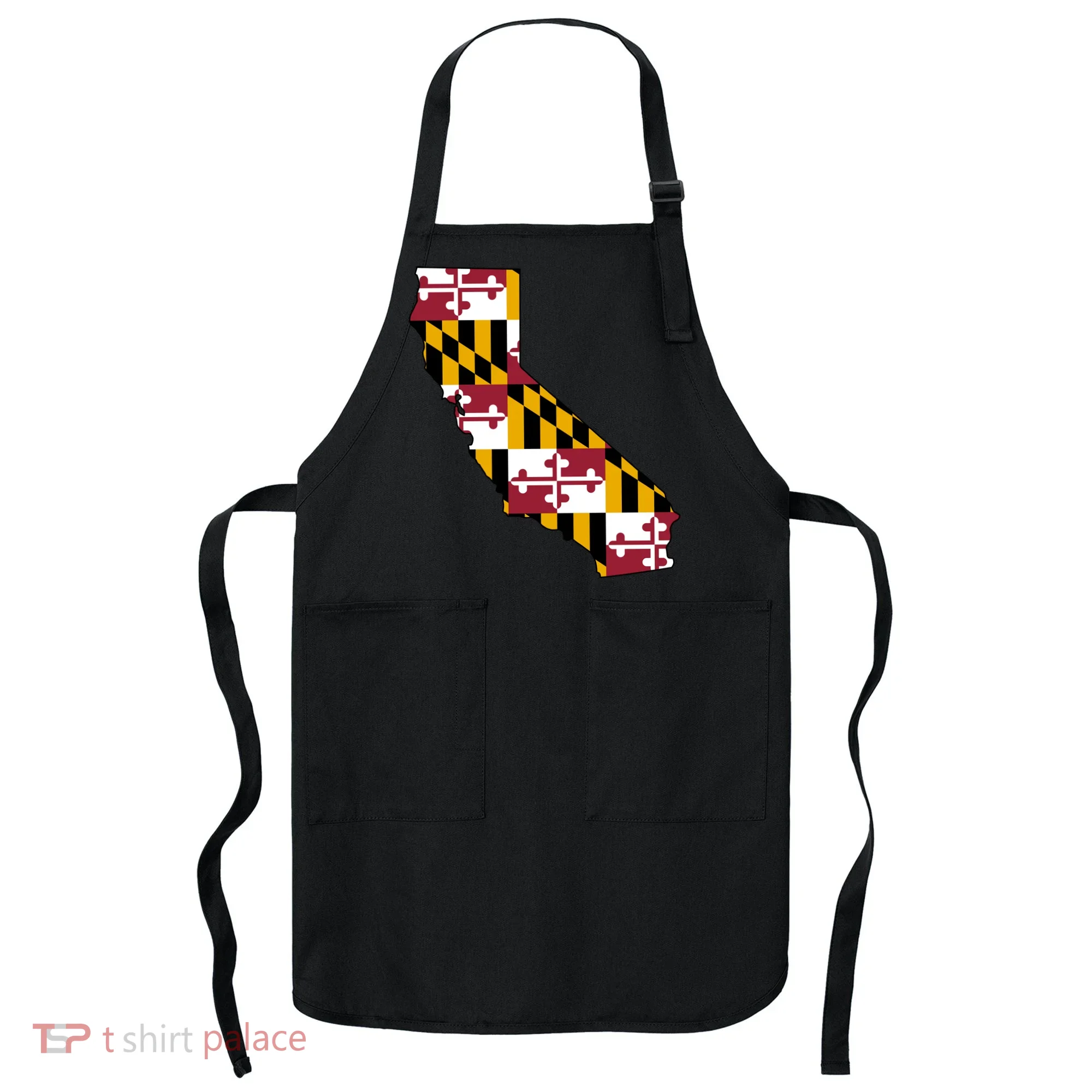 California Maryland Flag Apron