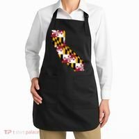 California Maryland Flag Apron thumb 2