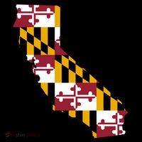 California Maryland Flag Apron thumb 3