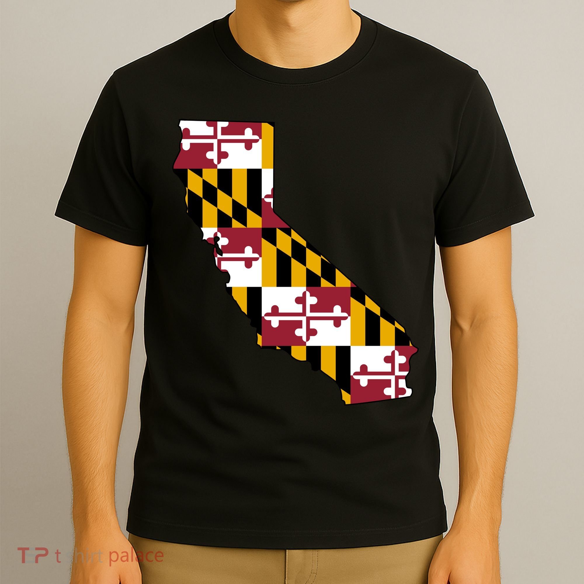 California Maryland Flag T-Shirt