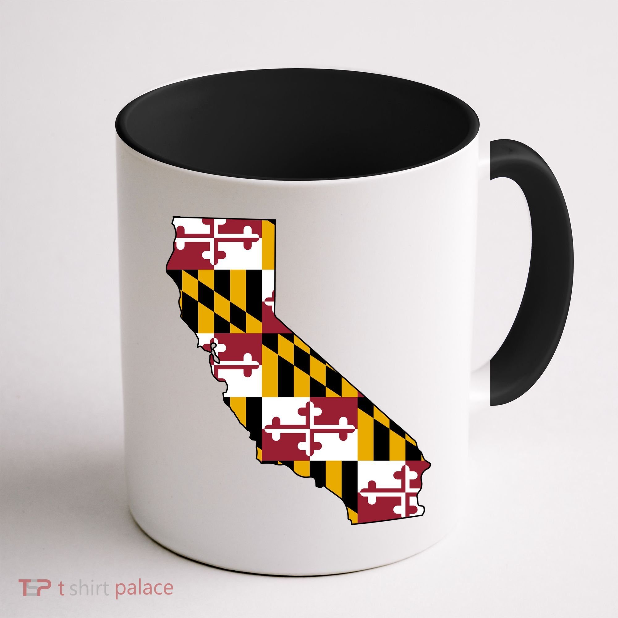 California Maryland Flag Coffee Mug