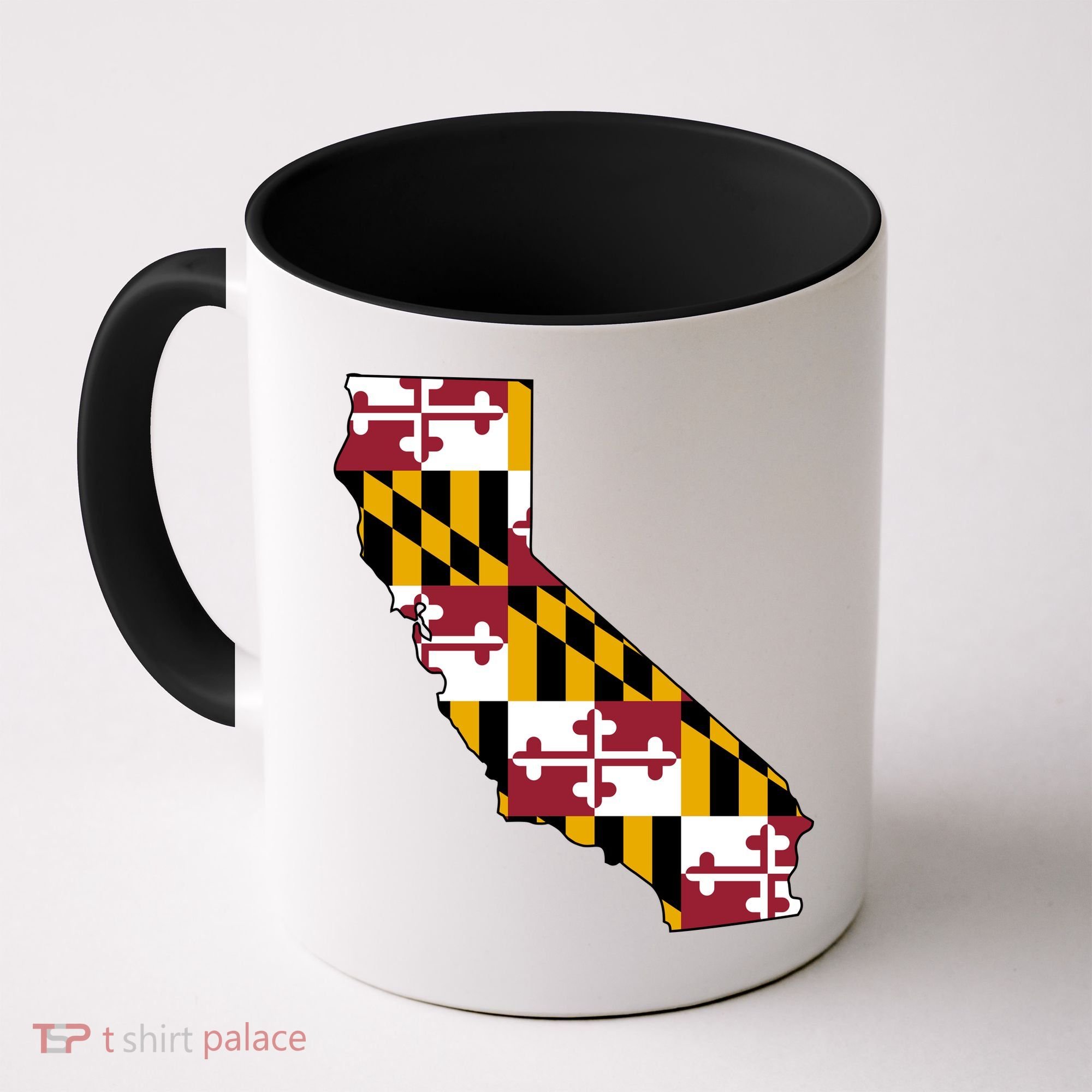 California Maryland Flag Coffee Mug