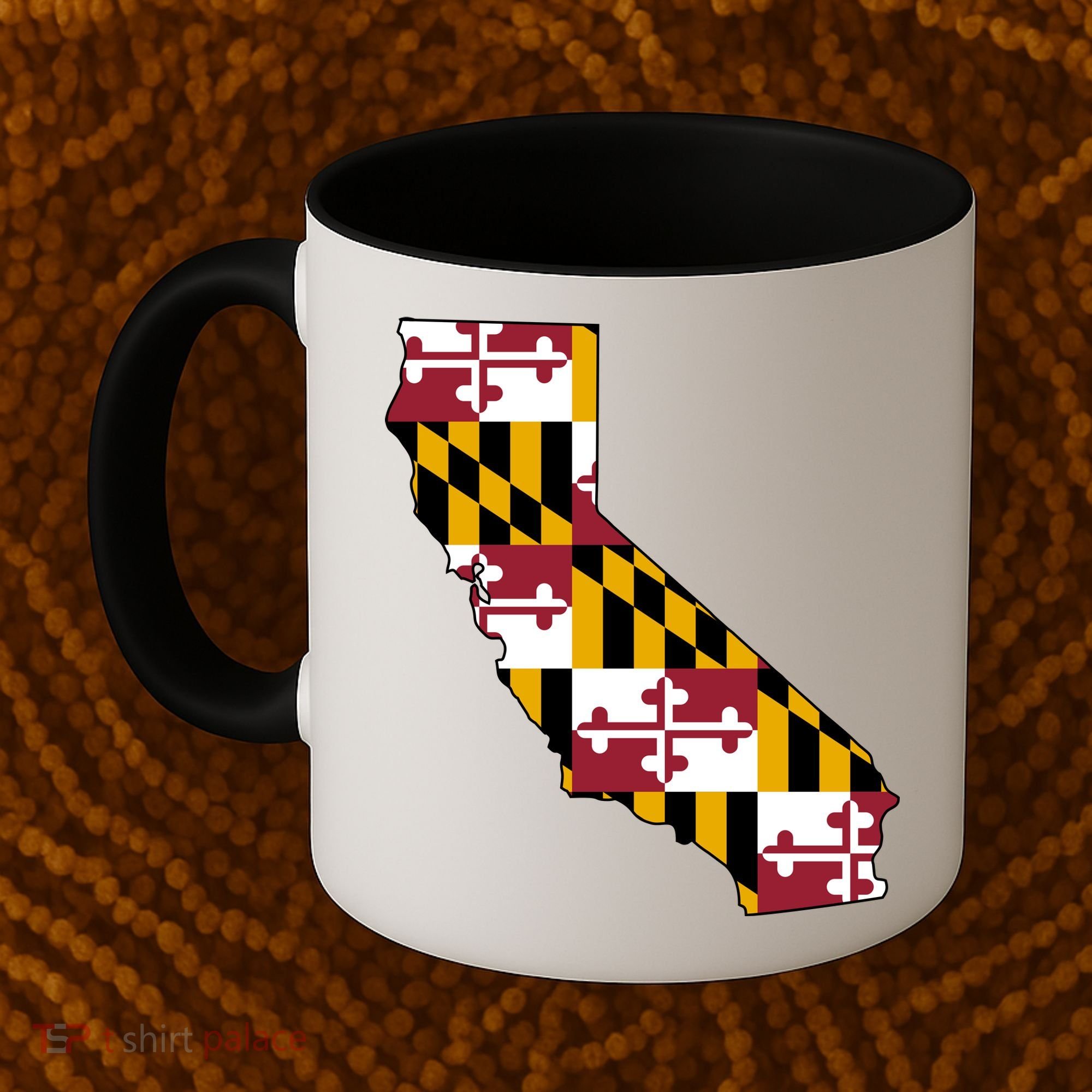 California Maryland Flag Coffee Mug