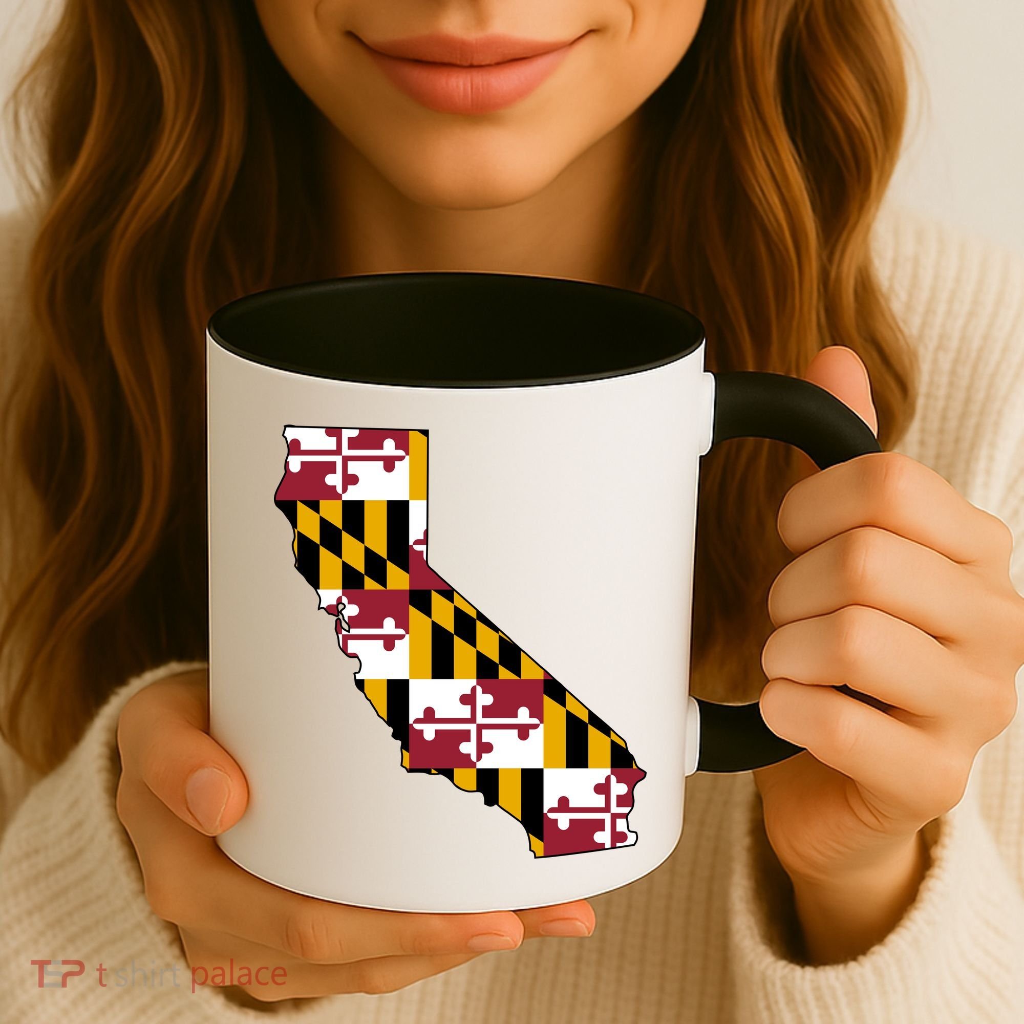 California Maryland Flag Coffee Mug