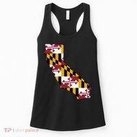 California Maryland Flag Women's Tank Top thumb 0
