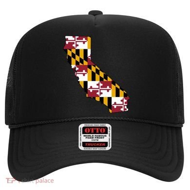 California Maryland Flag Hat