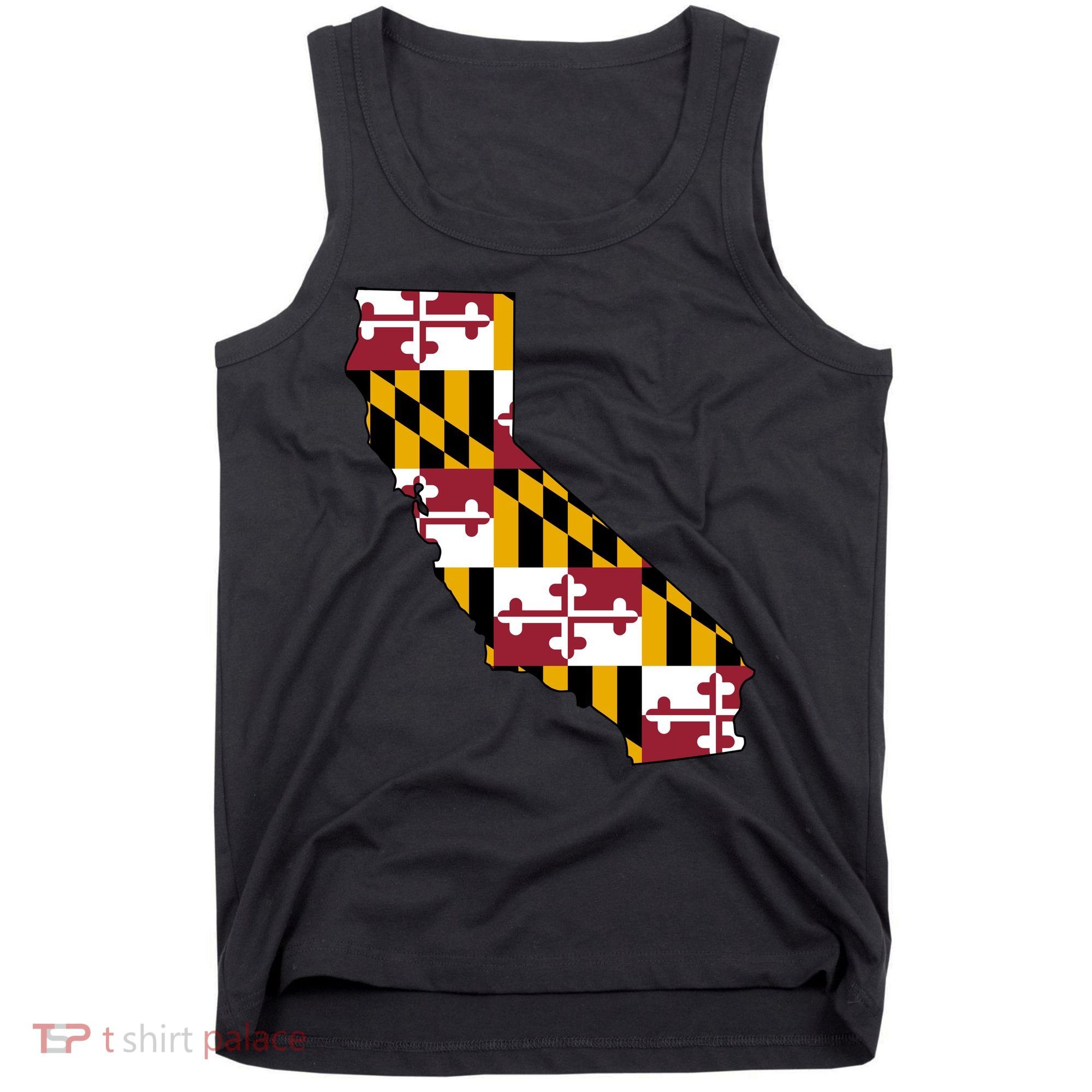 California Maryland Flag Tank Top