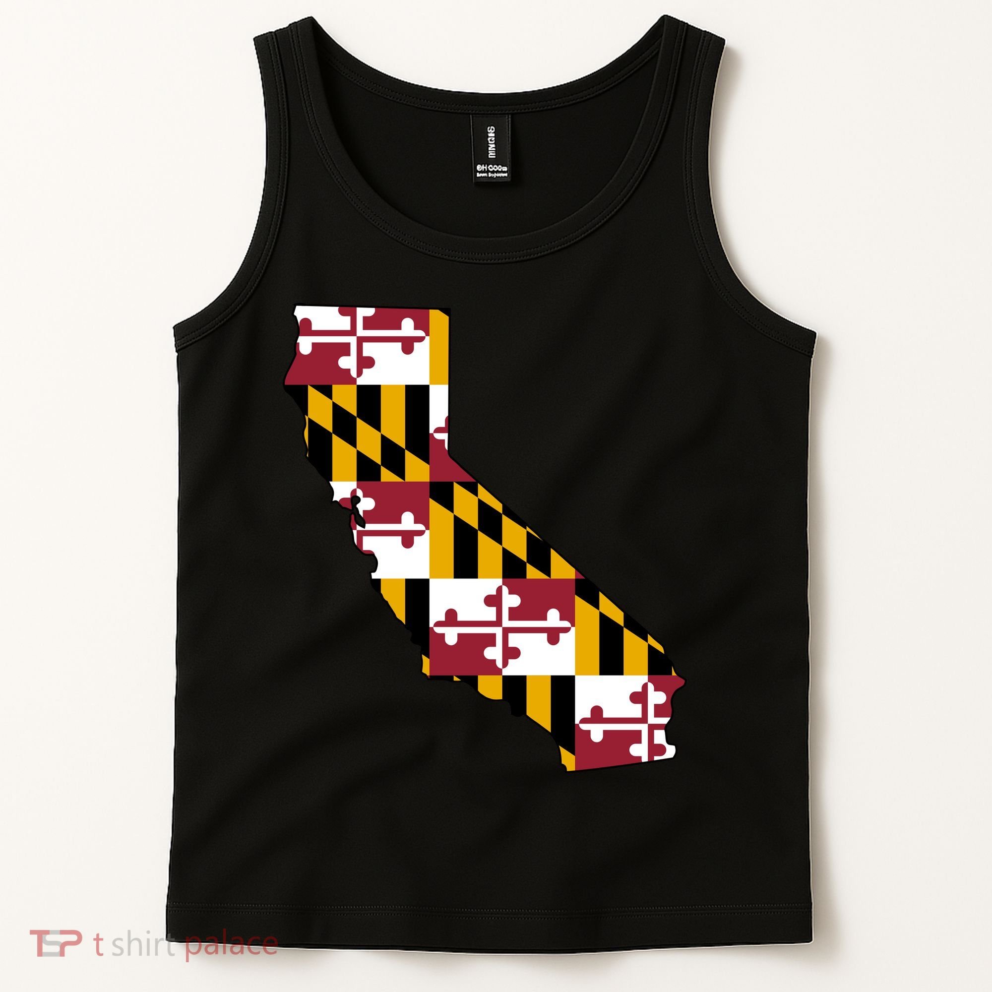 California Maryland Flag Tank Top