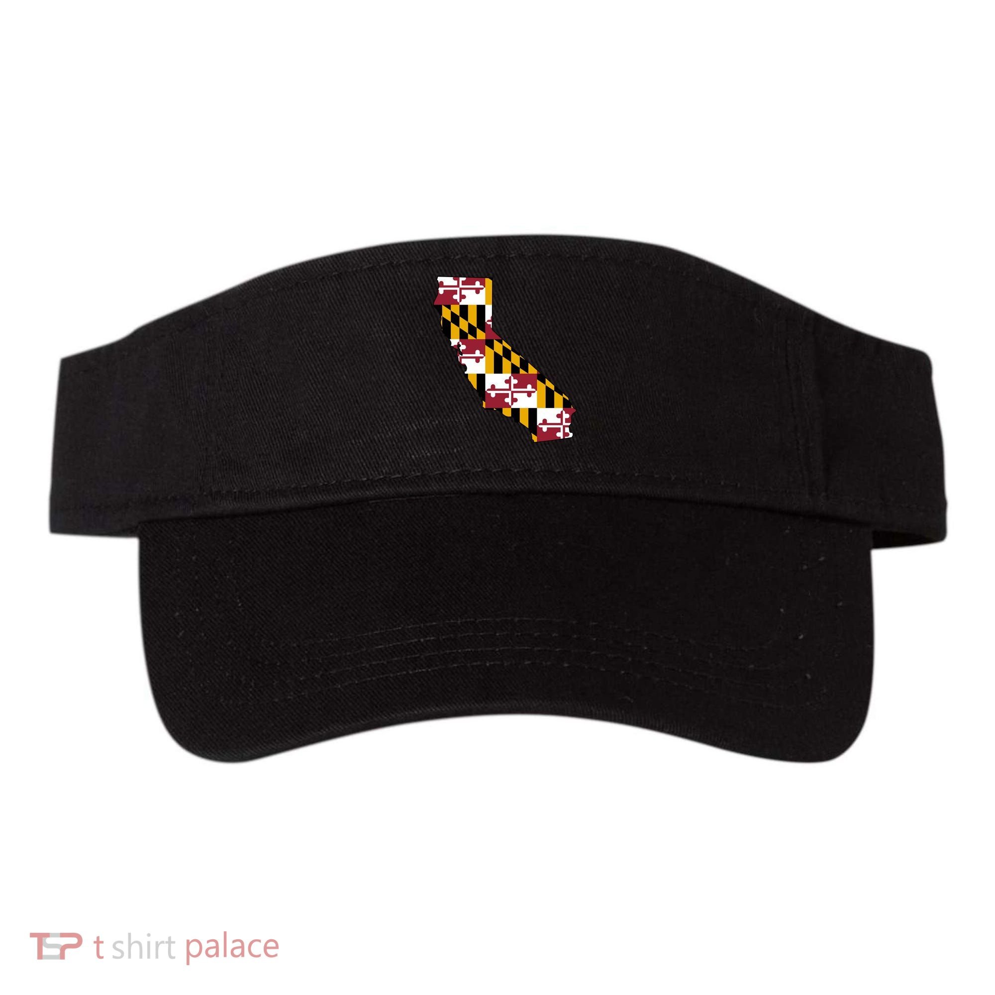 California Maryland Flag Visor