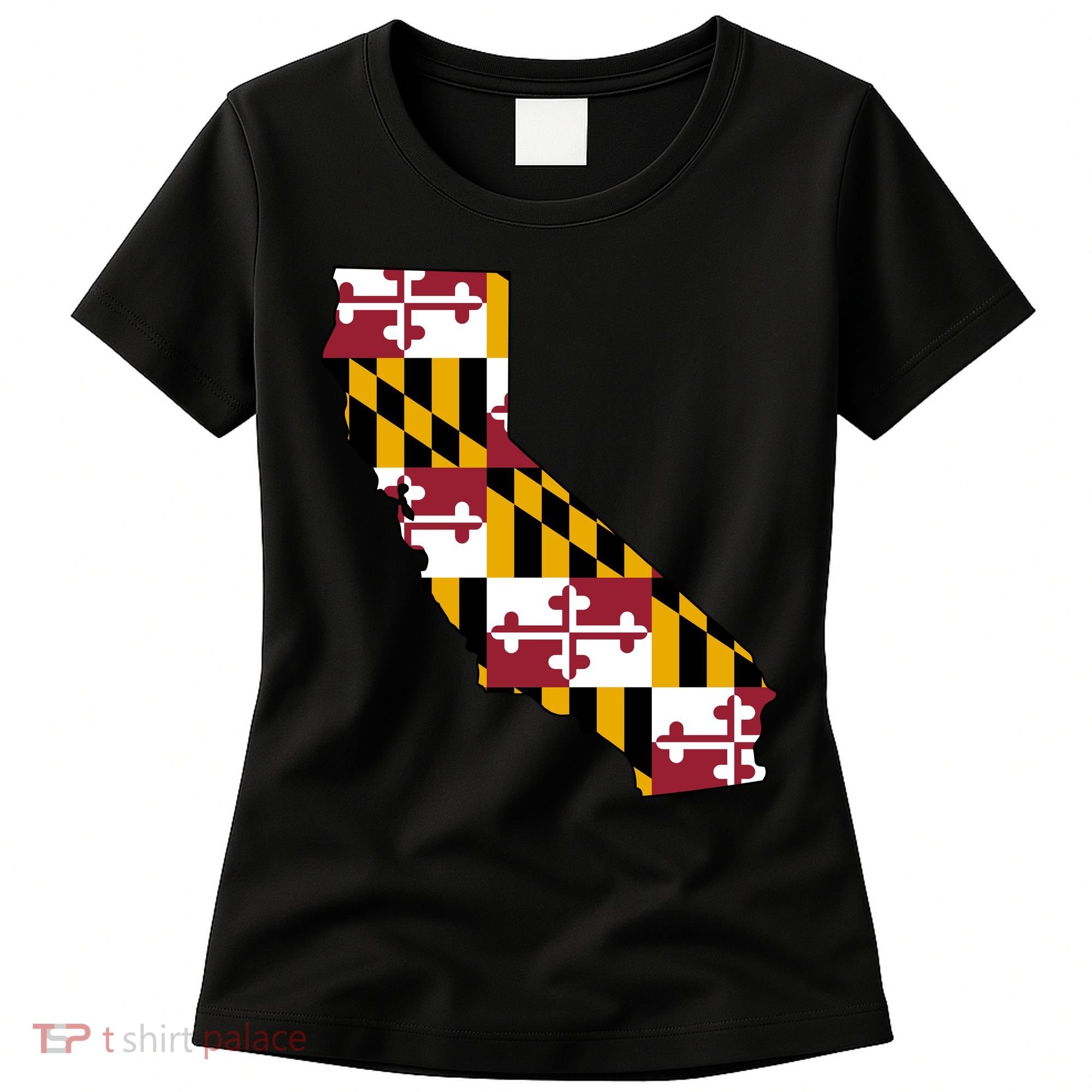California Maryland Flag Women's T-Shirt