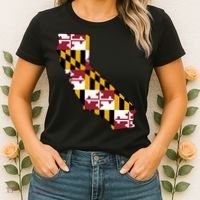 California Maryland Flag Women's T-Shirt thumb 2