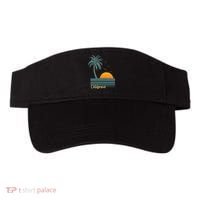 California Palm Tree Sunset Beach Visor thumb 0