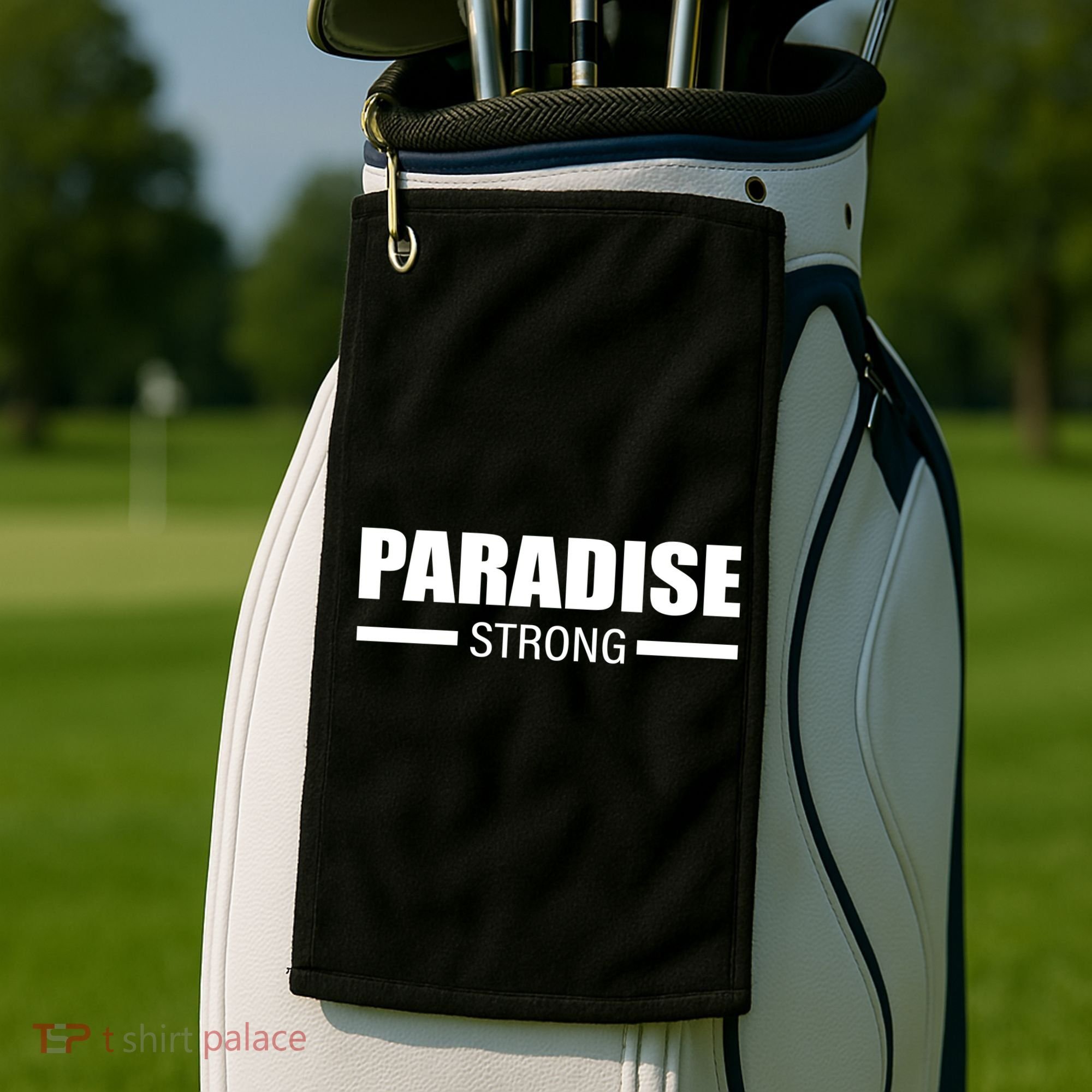California Paradise Strong Golf Towel