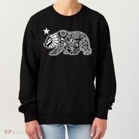 California Republic Aztec Bear Women's Sweatshirt thumb 0