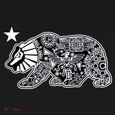 California Republic Aztec Bear Backpack