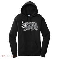California Republic Aztec Bear Women's Hoodie thumb 0