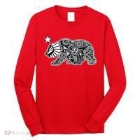 California Republic Aztec Bear Long Sleeve Shirt thumb 0