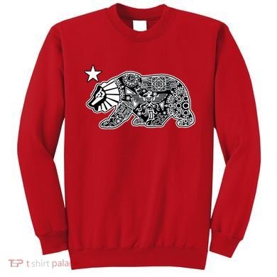 California Republic Aztec Bear Sweatshirt