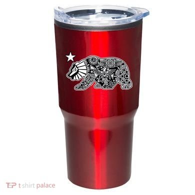 California Republic Aztec Bear Tumbler